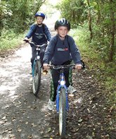 Bikes on Tarka Trail