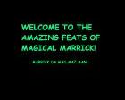 The Amazing Feats of Magical Marrick